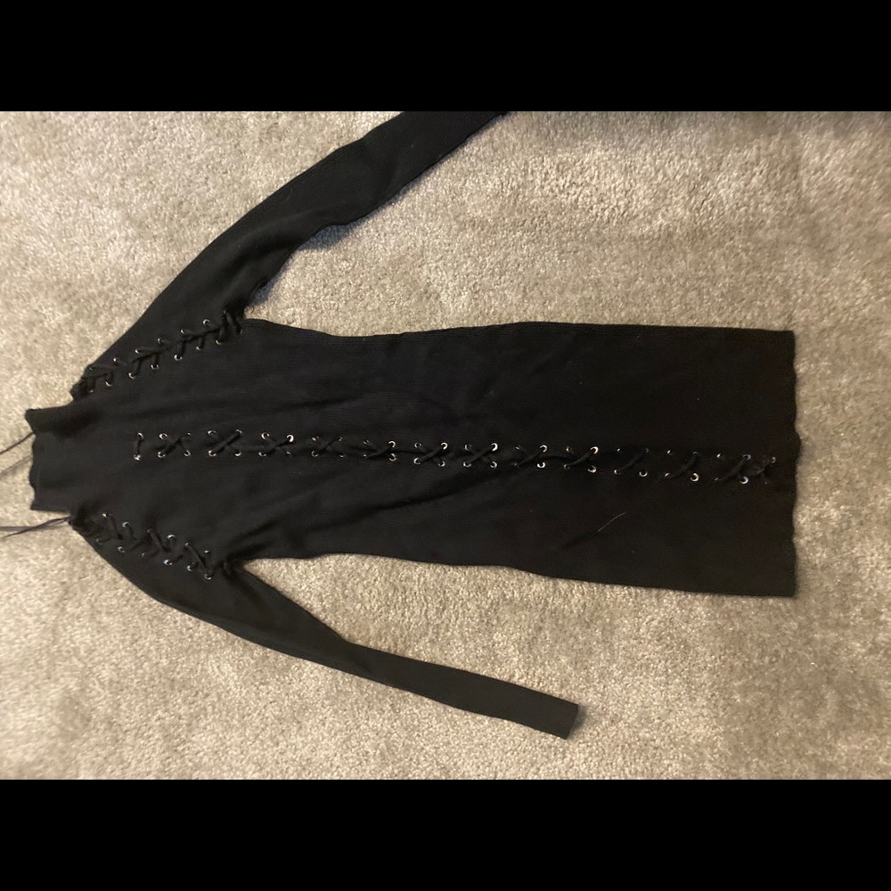 BlAck sweater dress